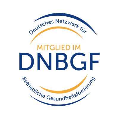 Mitglied im DNBGF - Deutsches Netzwerk f&uuml;r Betriebliche Gesundheitsf&ouml;rderung