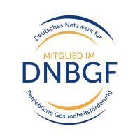 Mitglied im DNBGF - Deutsches Netzwerk f&uuml;r Betriebliche Gesundheitsf&ouml;rderung